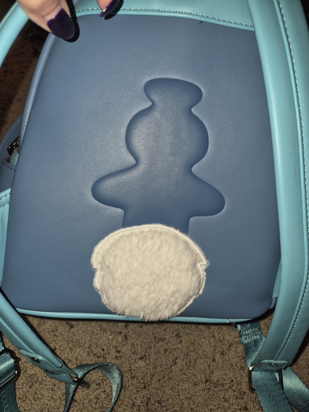 Loungefly Disney Lilo & Stitch Bunny Ears Mini Backpack - Picture 9 of 11
